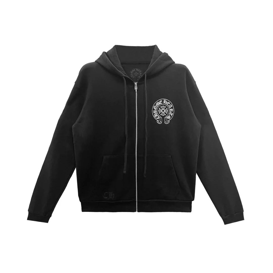 Chrome Hearts Las Vegas Exclusive Horseshoe Zip-Up Hoodie